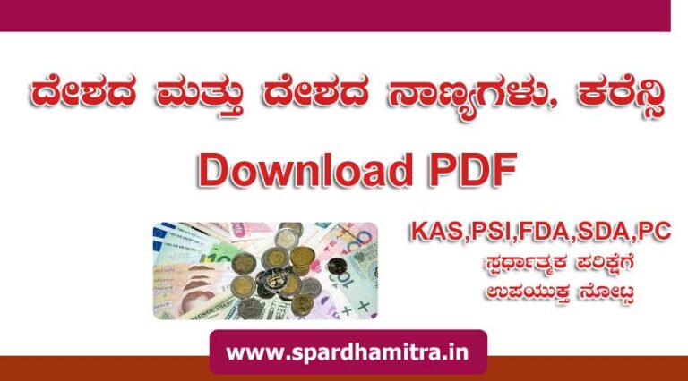 Country & Currency Kannada