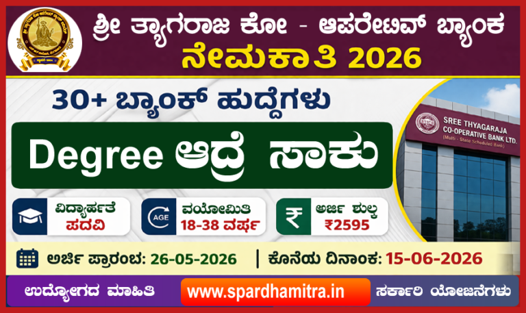 Sree Thyagaraja Bank Recruitment 2026
